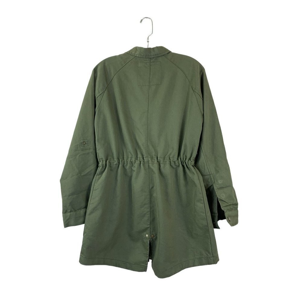 A New Day Women's Olive Medium Length Jacket - Picture 2 of 7